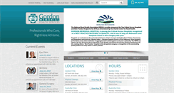 Desktop Screenshot of gordonmemorial.org